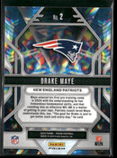 2024 Panini Prizm Prizmatic Green Prizm Drake Maye #2