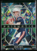 2024 Panini Prizm Prizmatic Green Prizm Drake Maye #2