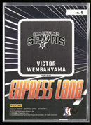 2023-24 Donruss Optic Express Lane Holo Victor Wembanyama #8