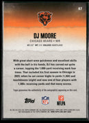 2025 Topps Signature Class Veteran Auto Silver Foil #/275 DJ Moore #67