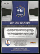 2018 Panini Prizm FIFA World Cup Kylian Mbappé #80