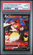 2021 Pokemon Swsh Black Star Promo Lance'S Charizard V 8 PSA #133