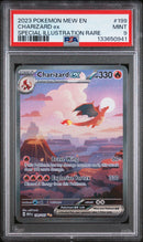 2023 Pokemon SV 151 Special Illustration Rare Charizard Ex 9 PSA #199