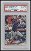 2018 Topps Update Ronald Acuna Jr. 10 PSA #US250