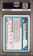 2007 Bowman Chrome Draft Picks & Prospects Clayton Kershaw 9 PSA #BDPP77