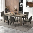 63 Inch Rectangular Modern Dining Kitchen Table