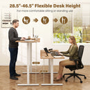 Electric Standing Desk 63x24 Inch with Memory Presets
