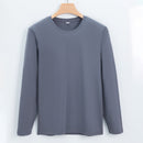 Double-sided Cotton T-shirt Casual Long-sleeve For Young Men