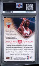 2009 Upper Deck Jordan Legacy Michael Jordan 9 PSA #40