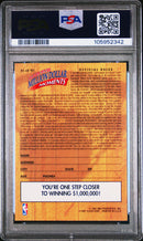 1997 Fleer Million Dollar Moments Million Dollar Moments Kobe Bryant 8 PSA #31