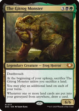 The Gitrog Monster (EOC-117) - Commander: Edge of Eternities