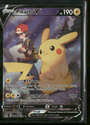 SWSH11: Lost Origin Trainer Gallery Pikachu V #TG16/TG30