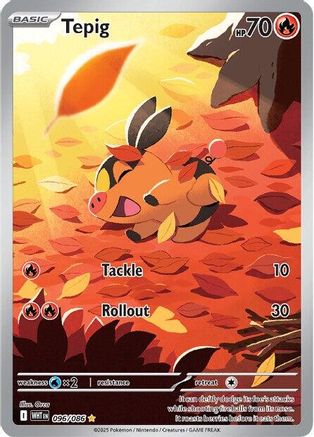 Tepig 096/086 - SV White Flare Holofoil