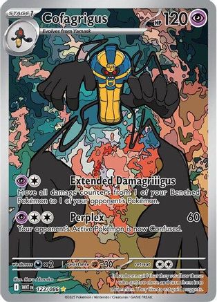 Cofagrigus 123/086 - SV White Flare Holofoil