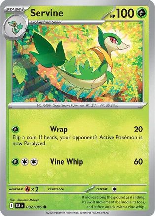 Servine 002/086 - SV Black Bolt