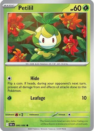 Petilil 006/086 - SV Black Bolt