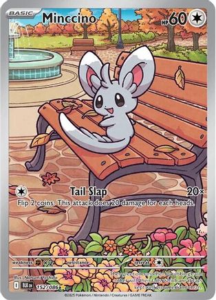 Minccino 152/086 - SV Black Bolt Holofoil