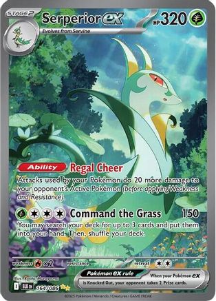 Serperior ex 164/086 - SV Black Bolt Holofoil