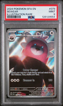 2024 Pokemon Sfa En-Shrouded Fable Illustration Rare Bewear 9 PSA #079