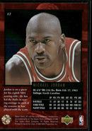 1995-96 Upper Deck SP Championship Michael Jordan #17