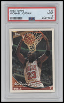 1993 Topps Michael Jordan 9 PSA #23