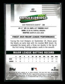 2026 Finest Mini-Diamond Refractors Bryce Eldridge Rookie #98