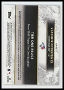2025 Topps Tier One Tier One Relics Purple Foil Jackson Chourio #/149 #T1R-JC