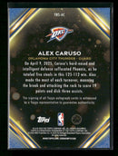 2025-26 Topps Topps Notch Signatures Alex Caruso Auto #TNS-AC