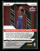 2018-19 Panini Prizm Prizms Purple Wave Shai Gilgeous-Alexander Rookie #184