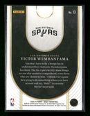 2023-24 Panini Select Neon Icon Victor Wembanyama #13