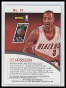 2013-14 Panini Select Rookie Jersey Autographs C.J. McCollum Auto #19