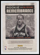 2019-20 Hoops Rookie Remembrance Kawhi Leonard #RR-KWL