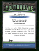 2024 Topps Chrome Youthquake Refractor Drake Maye #Y-2