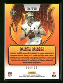 2021 Panini Phoenix Flame Throwers Purple Drew Brees #/125 #FT-30