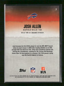 2025 Topps Signature Class Autographs Green Josh Allen #/150 Auto #7