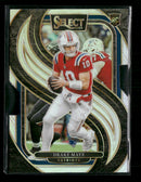 2024 Panini Select Silver Prizm Die Cut Drake Maye Rookie #113