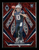 2024 Panini Phoenix Red Lazer Drake Maye Rookie #/199 #179