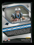 2025 Panini Prizm Black and Blue Checker Tetairoa McMillan #311