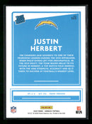 2020 Donruss Rated Rookies Canvas Justin Herbert Rookie #303