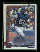 2025 Topps Chrome Refractor Auto #/499 Abdul Carter Rookie #350