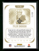 2025 Panini Phoenix Contours Silver Seismic Prizm Tyler Shough #/99 #23