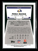 2025 Topps Chrome 1975 Topps Aqua Refractor Puka Nacua #/199 #1975-19