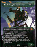 Teenage Mutant Ninja Turtles Michelangelo, Improviser (Borderless) #219