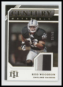 2020 Panini National Treasures Century Materials #/49 Rod Woodson #CM-ROW
