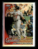 2010 Topps Chrome Refractors Albert Pujols #32