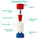 12V 1100GPH Submersible Bilge Pump – Non-Automatic, Silent, for Boats, Pools, RVs