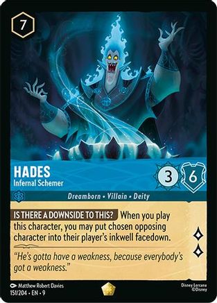 Hades - Infernal Schemer (151/204) - Fabled
