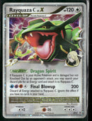 Diamond and Pearl Promos Rayquaza C LV.X #DP47 DAMAGED