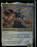 Marvel Super Heroes Captain America, Living Legend (Surge Foil) #449