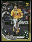 2025 Topps Now Rookie Cup Gold Foil Jacob Wilson #/50 #RC-5